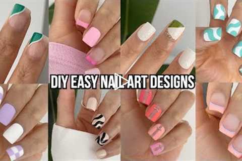 11 EASY NAIL ART DESIGNS 2022 | minimal new nail art designs compilation perfect for beginners!