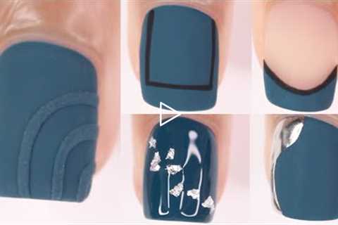 5 NAIL DESIGNS 2022 | new trendy nail art compilation using gel nail polish at home | chrome nailart