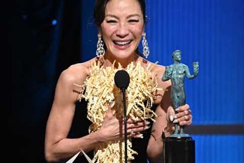 Michelle Yeoh: Award Acceptance Speech | 29th Annual SAG Awards