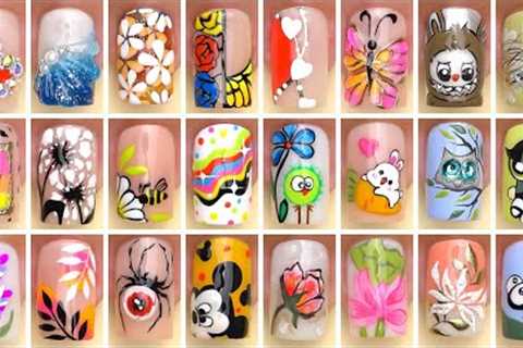 Best Nails Art Ideas Compilation | Easy Nails Art Tutorial | Nail Polish | Olad Beauty
