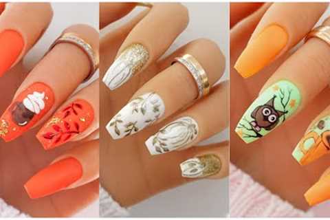 The Best Compilation of Autumn Nails | Nails Art Ideas | Simple Nail Art Designs | Cute Nails 💖