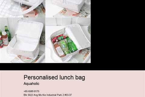 personalised lunch bag