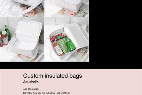 custom insulated bags