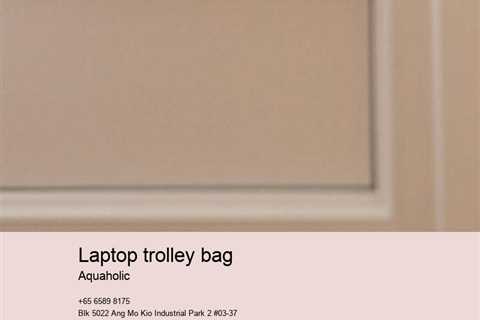 laptop trolley bag