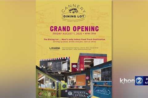 Cool and wheel-y good: Debut of new indoor food trucks
