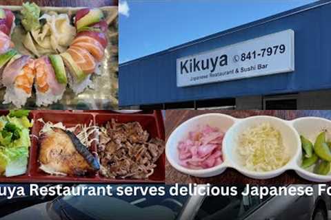 Hawaii Food: Kikuya Restaurant has delicious local style Japanese Food in Honolulu