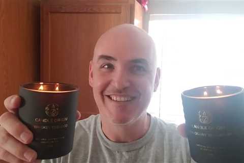 STRONG SMELL – LUXURY GLASS? Candle Origin Luxury Candles for Men Gift Set Review Unboxing Demo