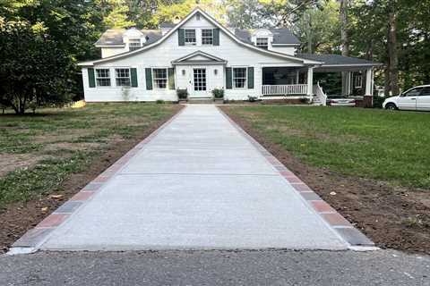 Concrete Sidewalk Design Ideas to Enhance Curb Appeal - Blue Ridge Concrete & Construction LLC