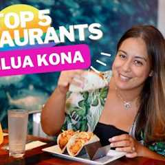 TOP 5 RESTAURANTS TO GET FISH TACOS in Kailua Kona | The Big Island of Hawaii
