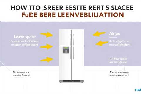 The Ultimate Guide to Refrigeration: Why You Must Leave Space Behind Your Fridge for Proper..